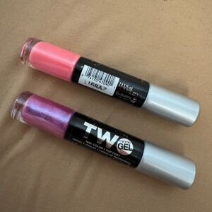 Sally Hansen It Takes Two Miracle Gel Nail Color & Top Coat Bundle - Pink Purple